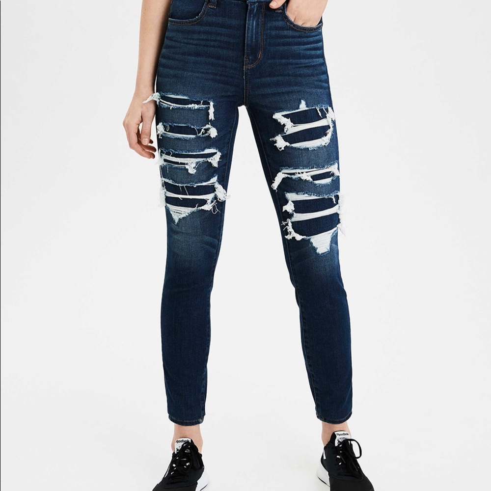 AE 360 Next Level Curvy High-Waisted Jegging